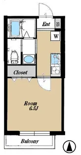 セレナ笹塚【1階】の間取り