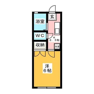 シャルム菅原【1階】の間取り