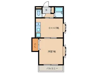 カサデナカノ【1階】の間取り