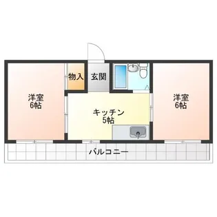 エヌアール千本南【3階】の間取り