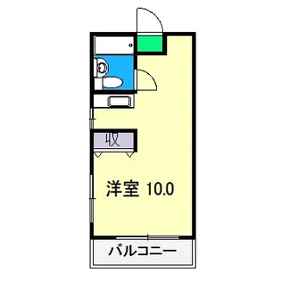 MORIKIハイツ【2階】の間取り
