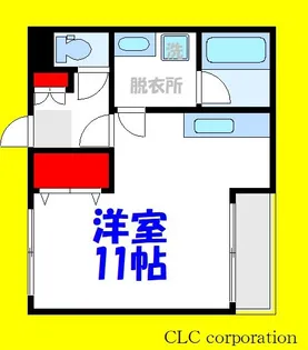 シャトー・デ・ザール・アルブル【2階】の間取り