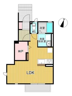 LienC【1階】の間取り