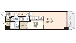 カーサとぎや町【4階】の間取り