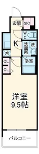 S-RESIDENCE岐阜駅【10階】の間取り