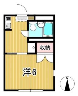 シーサイドコーポ【1階】の間取り