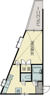 志幸19ミリオン2【2階】の間取り