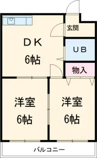 サウスウイング【2階】の間取り