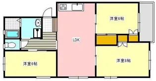 グランパル21 B【1階】の間取り