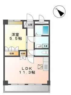 ラビアンローズ (Rabien Rose)【2階】の間取り