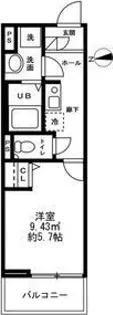 グリーンカーサさがみ野【2階】の間取り