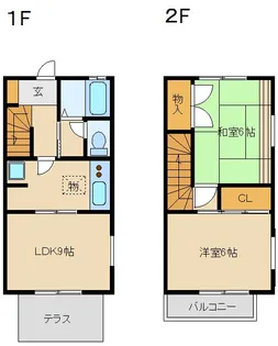 神奈川県川崎市高津区末長2【一戸建】の間取り