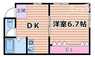 サンメゾンVIII【1階】の間取り