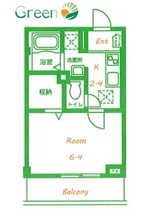 神奈川県藤沢市片瀬4【マンション】の間取り