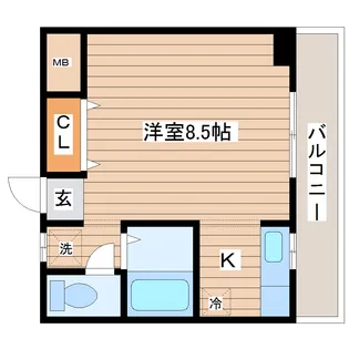 メーゾン・カトー【2階】の間取り