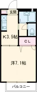 ポートサイド【2階】の間取り
