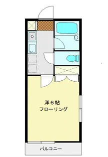 東京都板橋区大和町【アパート】の間取り
