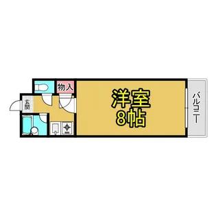 モリビル京橋【6階】の間取り