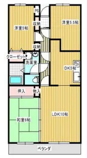 欅ハイム壱番館【2階】の間取り