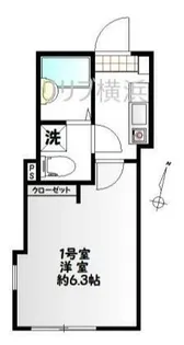 神奈川県横浜市南区南太田2【アパート】の間取り