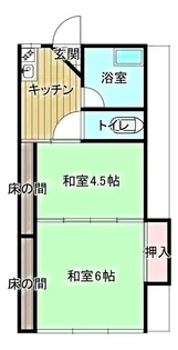 大日向荘【2階】の間取り