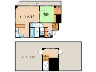 メゾンタロー【3階】の間取り