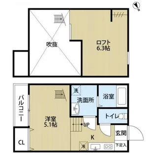 ブランカ【2階】の間取り