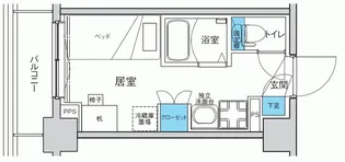 キャンパスヴィレッジ浦安【4階】の間取り
