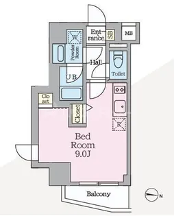 HY s MINOWA II【3階】の間取り