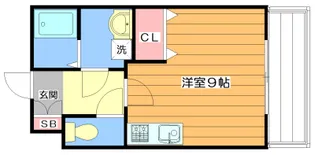 アルペジオ山手II【2階】の間取り