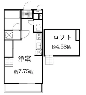 ソフィアブルー【1階】の間取り