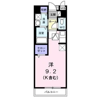 千葉県柏市豊四季【アパート】の間取り