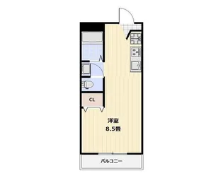 ブランニュータウン【5階】の間取り