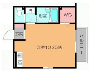 アデルフィアB【2階】の間取り