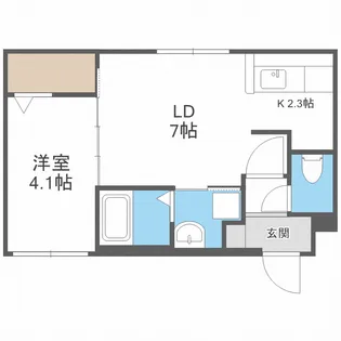 nexuse N24(ネクサスN24)【3階】の間取り