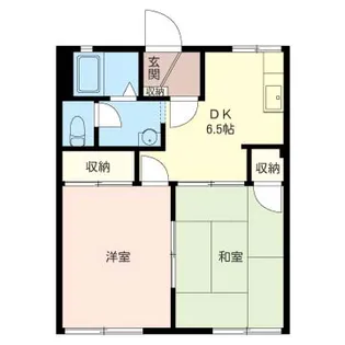 メゾンクレール【1階】の間取り