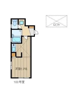 ユーリス富士見台【1階】の間取り