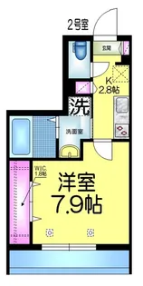 千葉県千葉市稲毛区小仲台3【マンション】の間取り