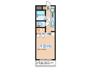 千代一番館【3階】の間取り