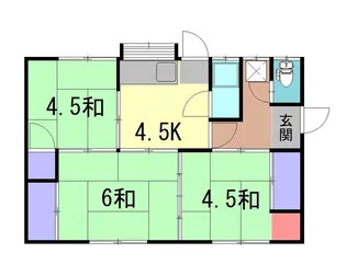 広島県福山市南手城町2【一戸建】の間取り