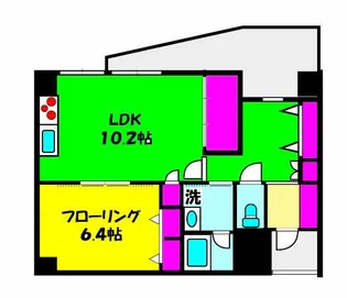 メゾンノザワ【5階】の間取り