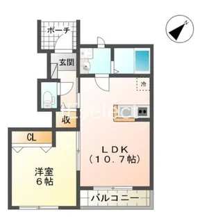 サンフラワー【1階】の間取り