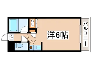 ケーニヒハイム【1階】の間取り