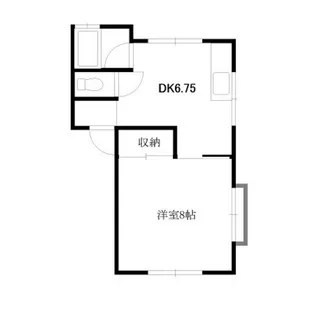 カトレアK【1階】の間取り
