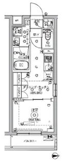 セジョリ千鳥町【1階】の間取り