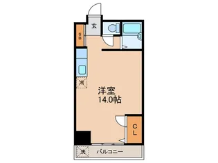 ハイムお茶の水3・4・5【5階】の間取り