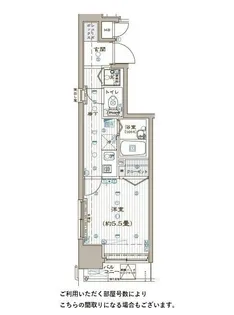 ZOOM銀座2丁目SECOND【10階】の間取り