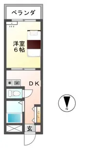 プリマベーラ藤井寺【2階】の間取り
