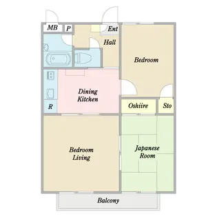 ニフティ・AI【2階】の間取り