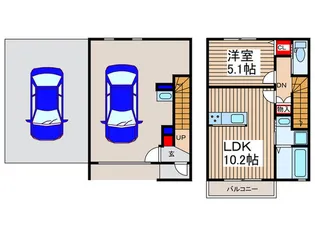 埼玉県入間郡三芳町大字藤久保【一戸建】の間取り